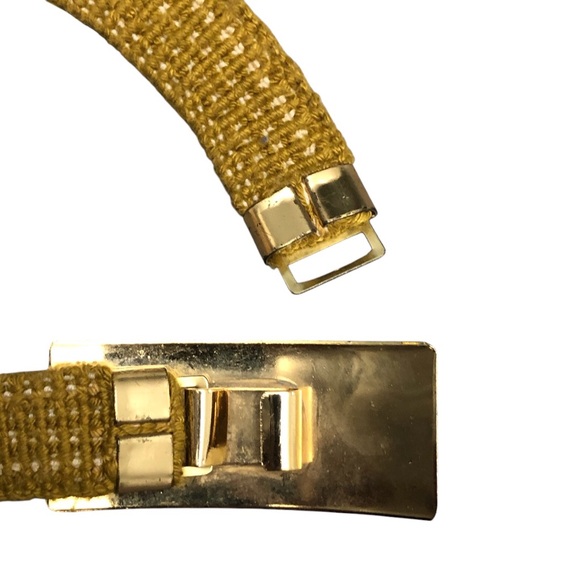 Vintage gold metal snake style 70s statement belt - Picture 4 of 8